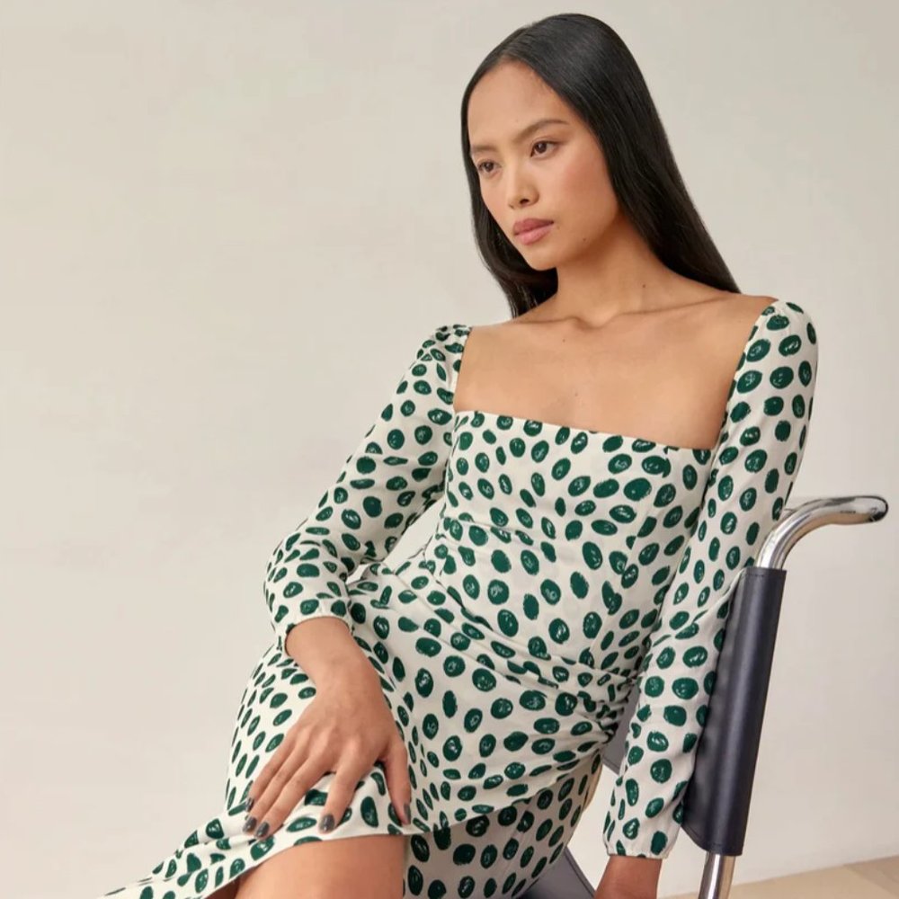Reformation Hilda Dress XS NWT
